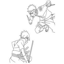 Dessin à colorier: Naruto (Dessins Animés) #38158 - Coloriages à Imprimer Gratuits