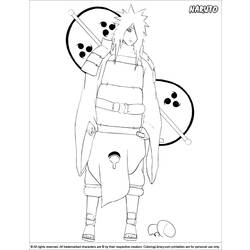 Dessin à colorier: Naruto (Dessins Animés) #38163 - Coloriages à Imprimer Gratuits