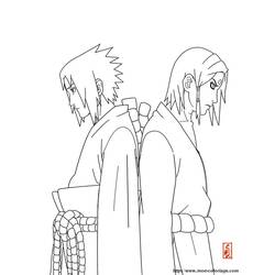 Dessin à colorier: Naruto (Dessins Animés) #38164 - Coloriages à Imprimer Gratuits