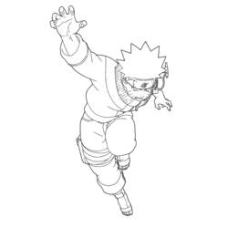 Dessin à colorier: Naruto (Dessins Animés) #38171 - Coloriages à Imprimer Gratuits