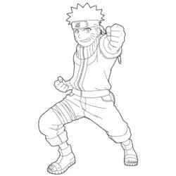 Dessin à colorier: Naruto (Dessins Animés) #38202 - Coloriages à Imprimer Gratuits