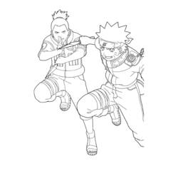 Dessin à colorier: Naruto (Dessins Animés) #38222 - Coloriages à Imprimer Gratuits