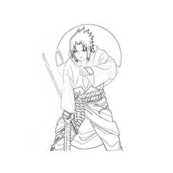 Dessin à colorier: Naruto (Dessins Animés) #38291 - Coloriages à Imprimer Gratuits
