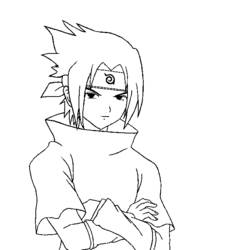 Dessin à colorier: Naruto (Dessins Animés) #38371 - Coloriages à Imprimer Gratuits