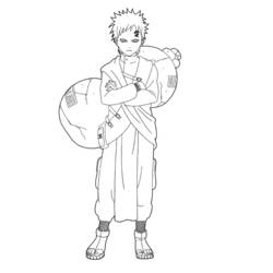 Dessin à colorier: Naruto (Dessins Animés) #38373 - Coloriages à Imprimer Gratuits