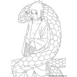 Dessin à colorier: Naruto (Dessins Animés) #38395 - Coloriages à Imprimer Gratuits