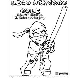 Dessin à colorier: Ninjago (Dessins Animés) #24080 - Coloriages à Imprimer Gratuits