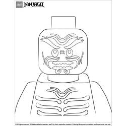 Dessin à colorier: Ninjago (Dessins Animés) #24083 - Coloriages à Imprimer Gratuits