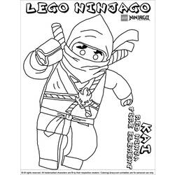 Dessin à colorier: Ninjago (Dessins Animés) #24107 - Coloriages à imprimer