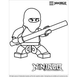 Dessin à colorier: Ninjago (Dessins Animés) #24136 - Coloriages à Imprimer Gratuits