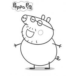 Dessin à colorier: Peppa Pig (Dessins Animés) #44000 - Coloriages à Imprimer Gratuits