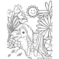 Dessin à colorier: Petit Poney (Dessins Animés) #41896 - Coloriages à Imprimer Gratuits