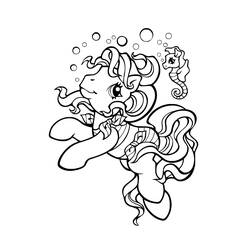 Dessin à colorier: Petit Poney (Dessins Animés) #41905 - Coloriages à Imprimer Gratuits