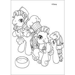 Dessin à colorier: Petit Poney (Dessins Animés) #41910 - Coloriages à Imprimer Gratuits