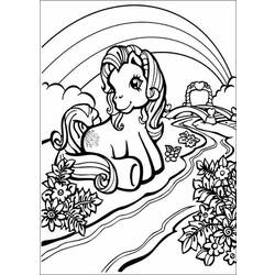 Dessin à colorier: Petit Poney (Dessins Animés) #41920 - Coloriages à Imprimer Gratuits