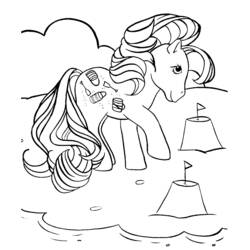 Dessin à colorier: Petit Poney (Dessins Animés) #41934 - Coloriages à Imprimer Gratuits