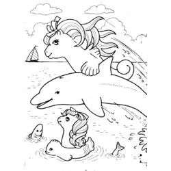 Dessin à colorier: Petit Poney (Dessins Animés) #41939 - Coloriages à Imprimer Gratuits