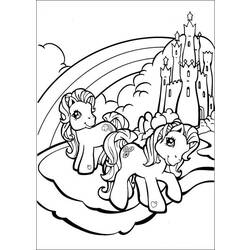 Dessin à colorier: Petit Poney (Dessins Animés) #41955 - Coloriages à Imprimer Gratuits