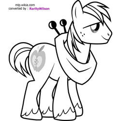 Dessin à colorier: Petit Poney (Dessins Animés) #41959 - Coloriages à Imprimer Gratuits