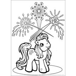 Dessin à colorier: Petit Poney (Dessins Animés) #41973 - Coloriages à Imprimer Gratuits