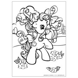 Dessin à colorier: Petit Poney (Dessins Animés) #41980 - Coloriages à Imprimer Gratuits