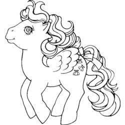 Dessin à colorier: Petit Poney (Dessins Animés) #41981 - Coloriages à Imprimer Gratuits