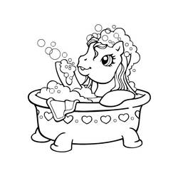 Dessin à colorier: Petit Poney (Dessins Animés) #41982 - Coloriages à Imprimer Gratuits