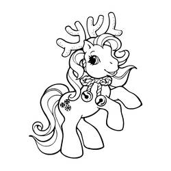 Dessin à colorier: Petit Poney (Dessins Animés) #41983 - Coloriages à Imprimer Gratuits