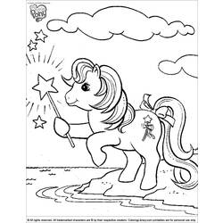 Dessin à colorier: Petit Poney (Dessins Animés) #41991 - Coloriages à Imprimer Gratuits