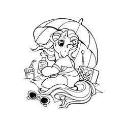 Dessin à colorier: Petit Poney (Dessins Animés) #41995 - Coloriages à Imprimer Gratuits