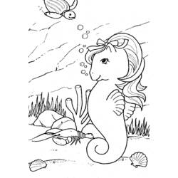 Dessin à colorier: Petit Poney (Dessins Animés) #41997 - Coloriages à Imprimer Gratuits