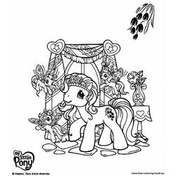 Dessin à colorier: Petit Poney (Dessins Animés) #42004 - Coloriages à Imprimer Gratuits