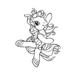 Dessin à colorier: Petit Poney (Dessins Animés) #42022 - Coloriages à Imprimer Gratuits