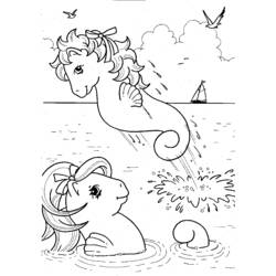 Dessin à colorier: Petit Poney (Dessins Animés) #42028 - Coloriages à Imprimer Gratuits