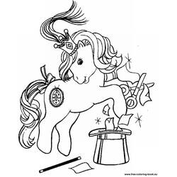 Dessin à colorier: Petit Poney (Dessins Animés) #42033 - Coloriages à Imprimer Gratuits