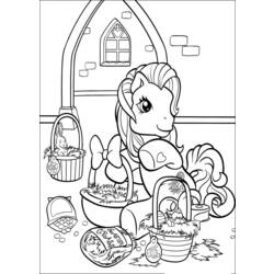 Dessin à colorier: Petit Poney (Dessins Animés) #42035 - Coloriages à Imprimer Gratuits