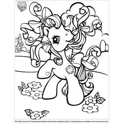 Dessin à colorier: Petit Poney (Dessins Animés) #42037 - Coloriages à Imprimer Gratuits