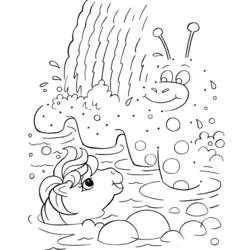 Dessin à colorier: Petit Poney (Dessins Animés) #42057 - Coloriages à Imprimer Gratuits