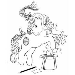 Dessin à colorier: Petit Poney (Dessins Animés) #42060 - Coloriages à Imprimer Gratuits