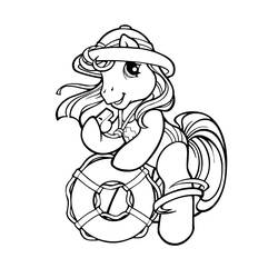 Dessin à colorier: Petit Poney (Dessins Animés) #42068 - Coloriages à Imprimer Gratuits