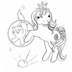 Dessin à colorier: Petit Poney (Dessins Animés) #42070 - Coloriages à Imprimer Gratuits