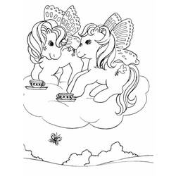 Dessin à colorier: Petit Poney (Dessins Animés) #42075 - Coloriages à Imprimer Gratuits