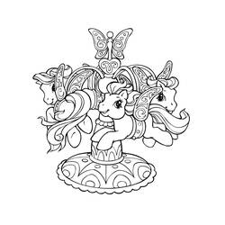 Dessin à colorier: Petit Poney (Dessins Animés) #42111 - Coloriages à Imprimer Gratuits