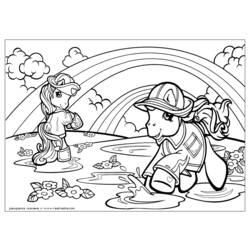 Dessin à colorier: Petit Poney (Dessins Animés) #42117 - Coloriages à Imprimer Gratuits