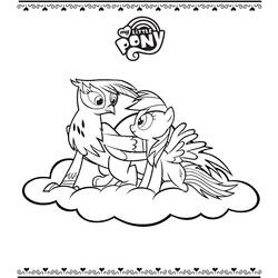 Dessin à colorier: Petit Poney (Dessins Animés) #42126 - Coloriages à Imprimer Gratuits