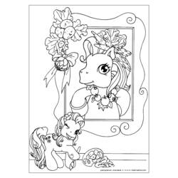 Dessin à colorier: Petit Poney (Dessins Animés) #42128 - Coloriages à Imprimer Gratuits