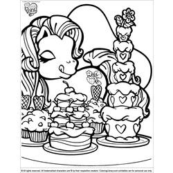 Dessin à colorier: Petit Poney (Dessins Animés) #42133 - Coloriages à Imprimer Gratuits