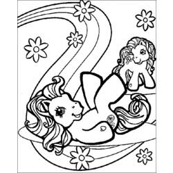 Dessin à colorier: Petit Poney (Dessins Animés) #42140 - Coloriages à Imprimer Gratuits
