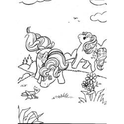 Dessin à colorier: Petit Poney (Dessins Animés) #42143 - Coloriages à Imprimer Gratuits