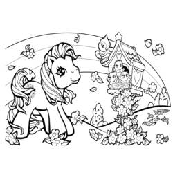 Dessin à colorier: Petit Poney (Dessins Animés) #42166 - Coloriages à Imprimer Gratuits